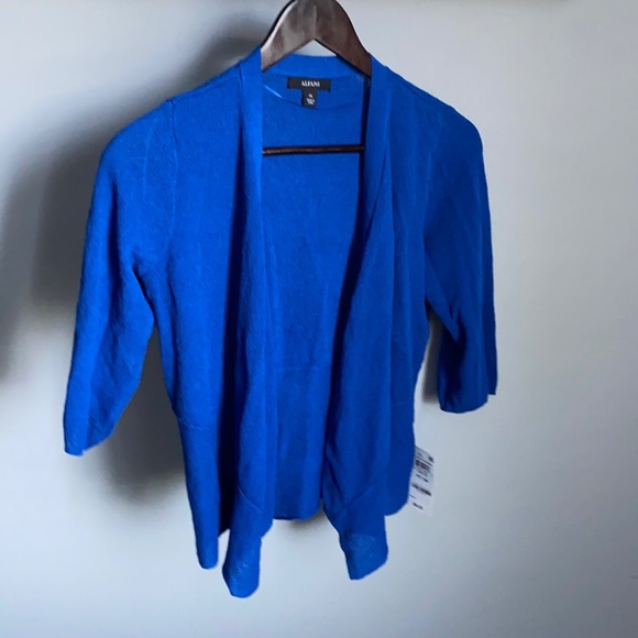 Alfani Sweaters - NWT! Alfani Ladies Blue Cardigan